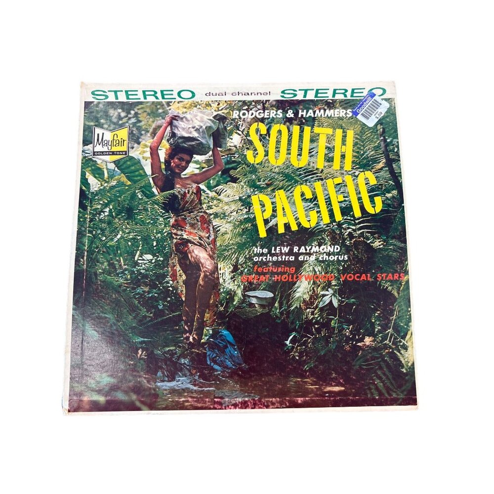 South Pacific Soundtrack Mayfair 9634S- A Yellow Marbled Vinyl